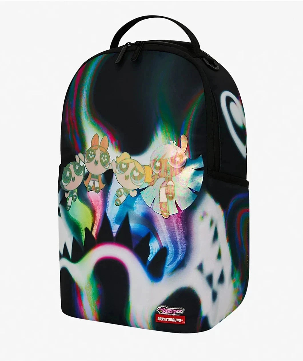 🔥🔥 Sprayground PowerPuff Girls Rainbow Hollow Backpack New Bookbag 💥💥