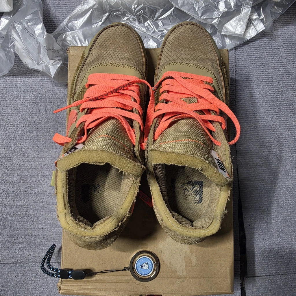 Size 8.5 - Nike Air Max 90 x OFF-WHITE Desert Ore
