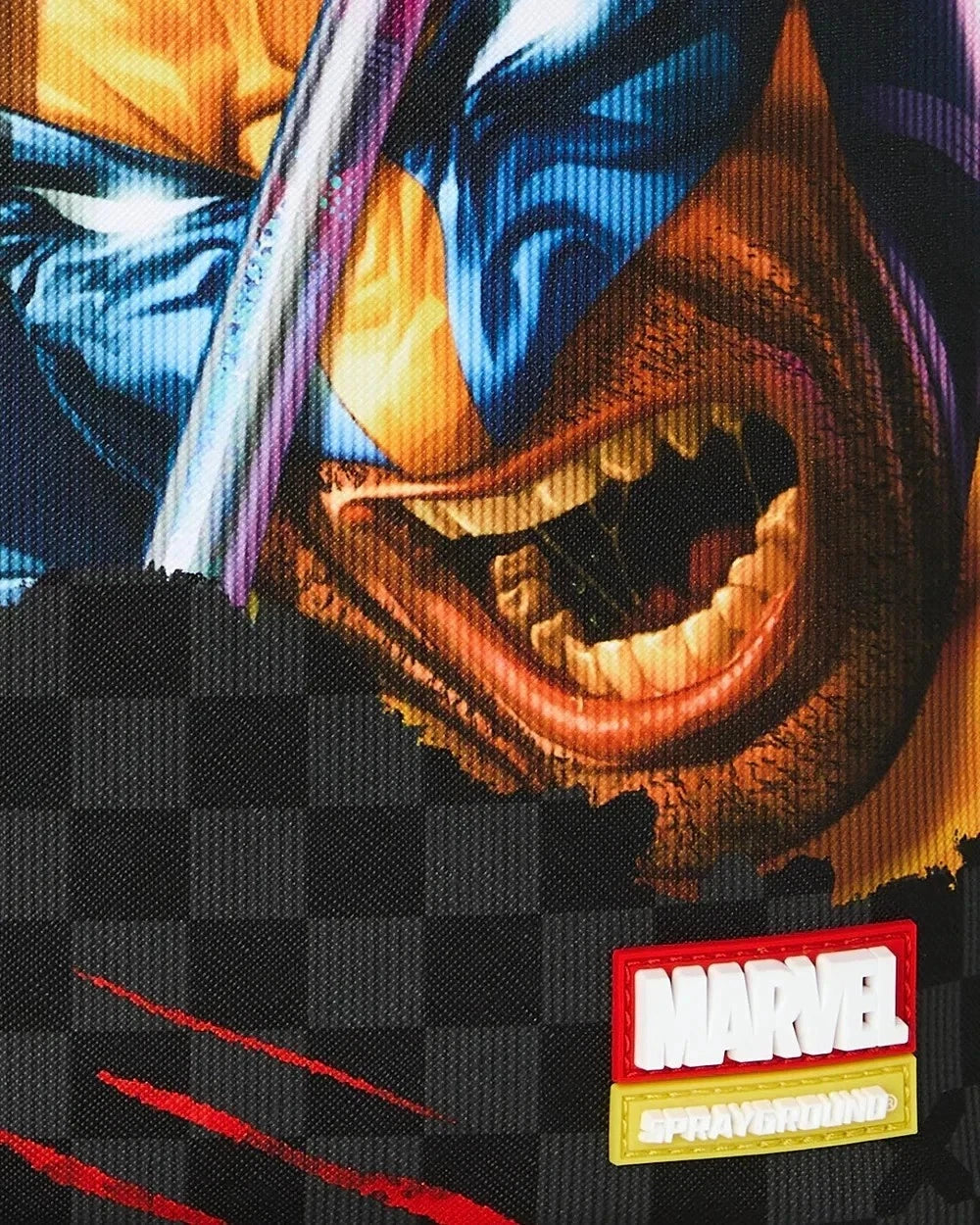 🔥🔥Sprayground Marvel Wolverine Sharkmouth Tear Brand New Large Backpack