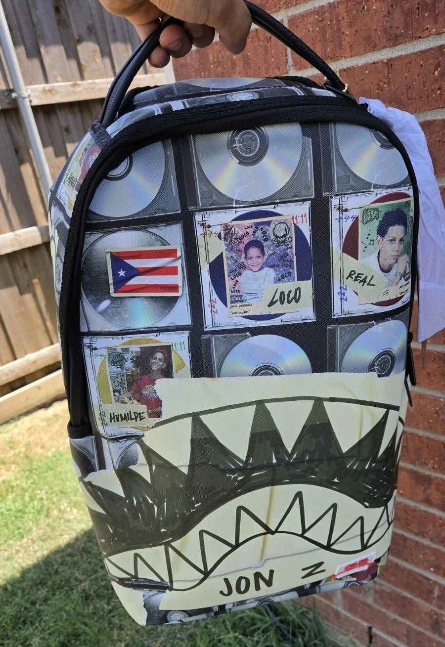 🔥🔥 JON Z ALBUM COLLECTION BACKPACK sprayground new bag Limited edition 🎒