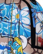 🔥🔥 Sprayground Smurfs Big Mural Backpack New Pitufos Bookbag Large School Bag