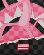 🔥🔥 Sprayground Pink Panther BREAK THRU Tote New Black Large Shoulder