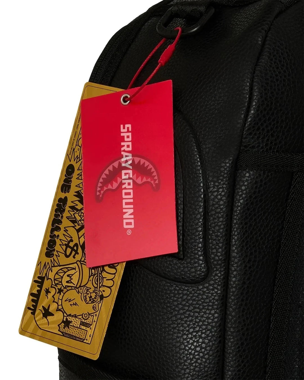 Sprayground GOLDEN RESERVE Backpack🔥New Black Bookbag School Travel Bag