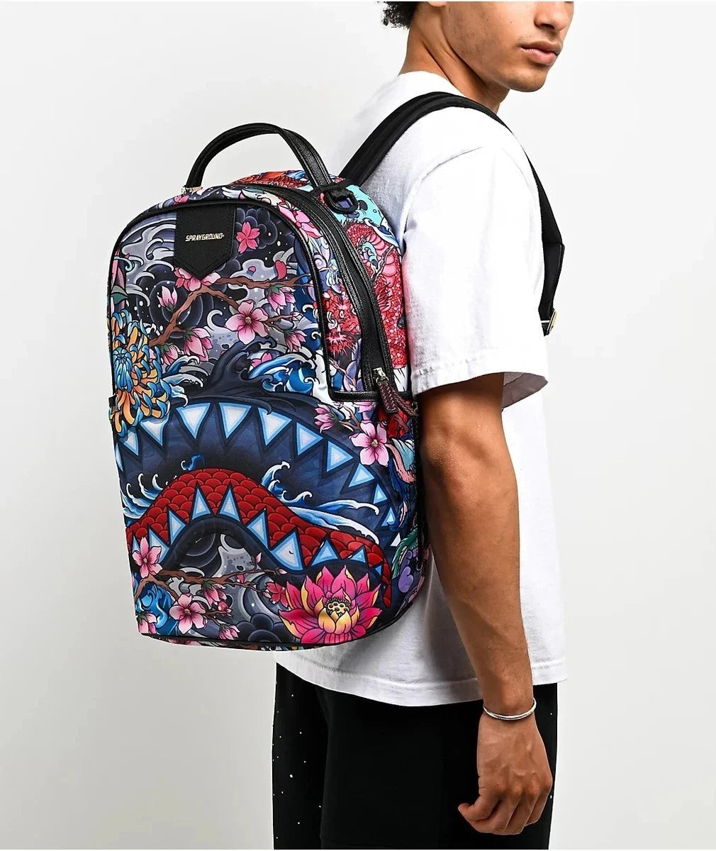 🔥🔥 Sprayground KYOTO Colors Japanese Backpack new bag 💥💥💥