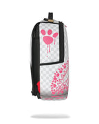 🔥🔥 Sprayground Pink Panther Paw Prints Check Backpack Bookbag School Bag