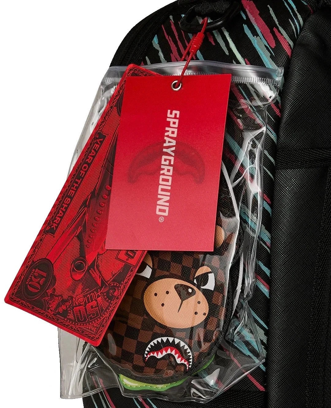 🔥100% Authentic SpraygroundHyper Driven Eyes Patch Backpack New Large Bookbag