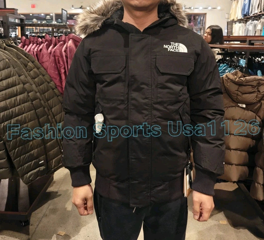 The North Face McMurdo Bomber Jacket Mens size TNF Black NF0A5GD9JK3 NEW $350