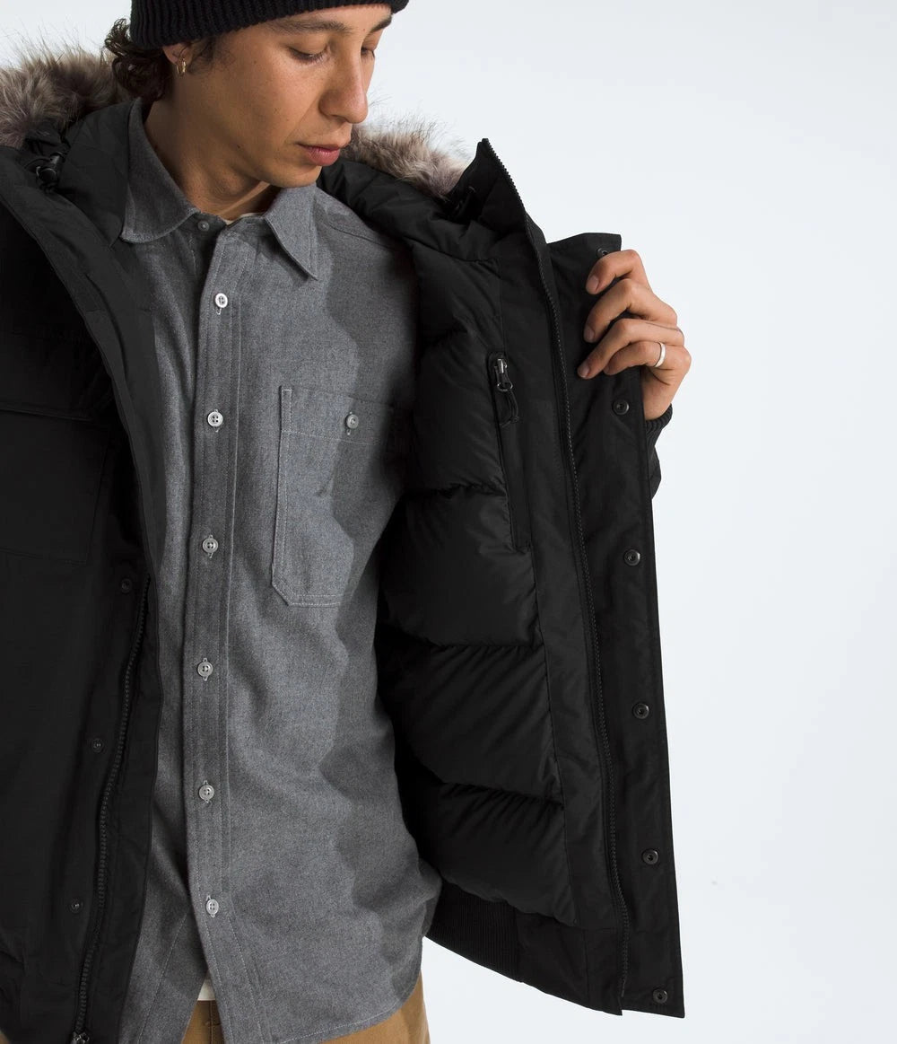 The North Face McMurdo Bomber Jacket Mens size TNF Black NF0A5GD9JK3 NEW $350