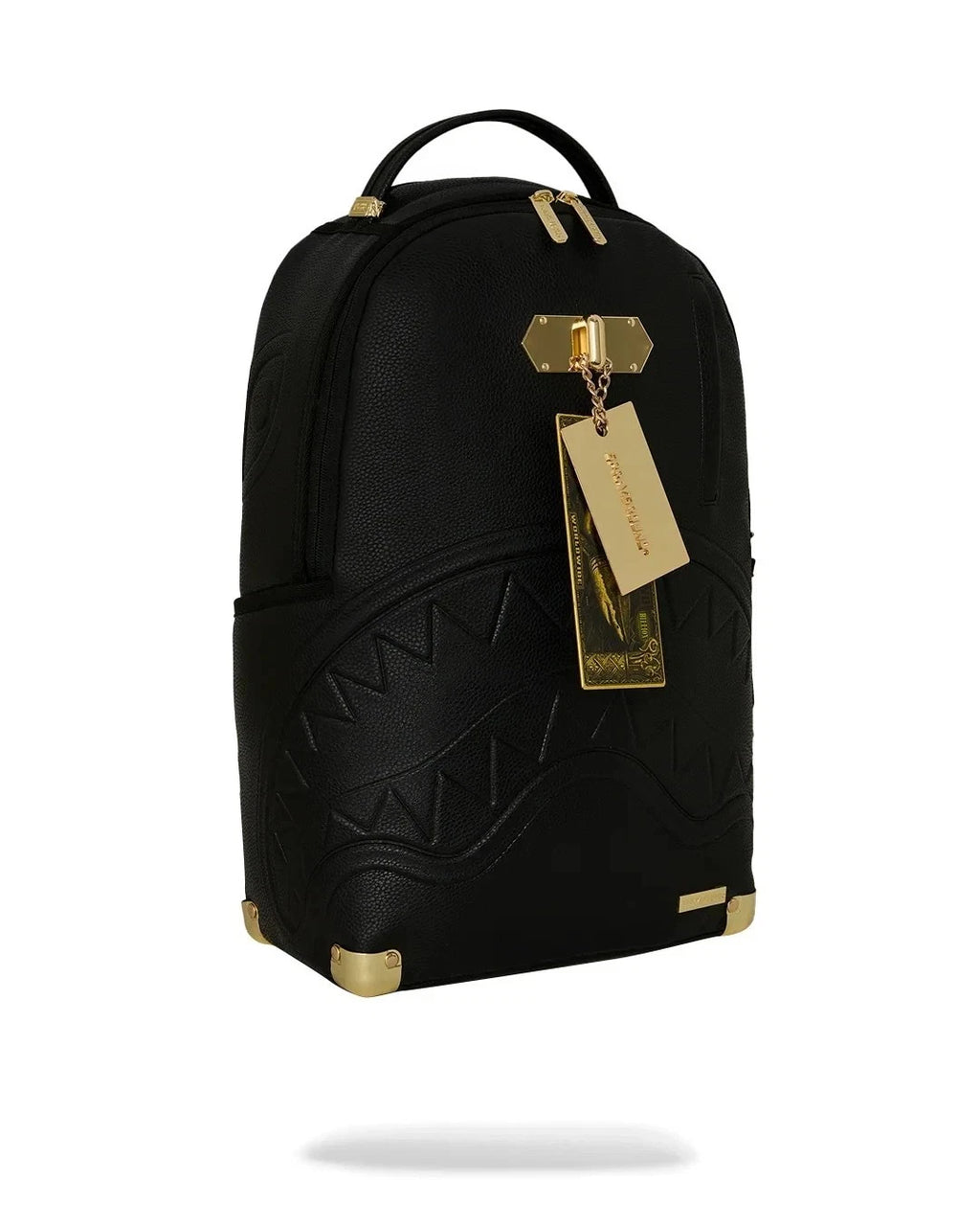 Sprayground GOLDEN RESERVE Backpack🔥New Black Bookbag School Travel Bag