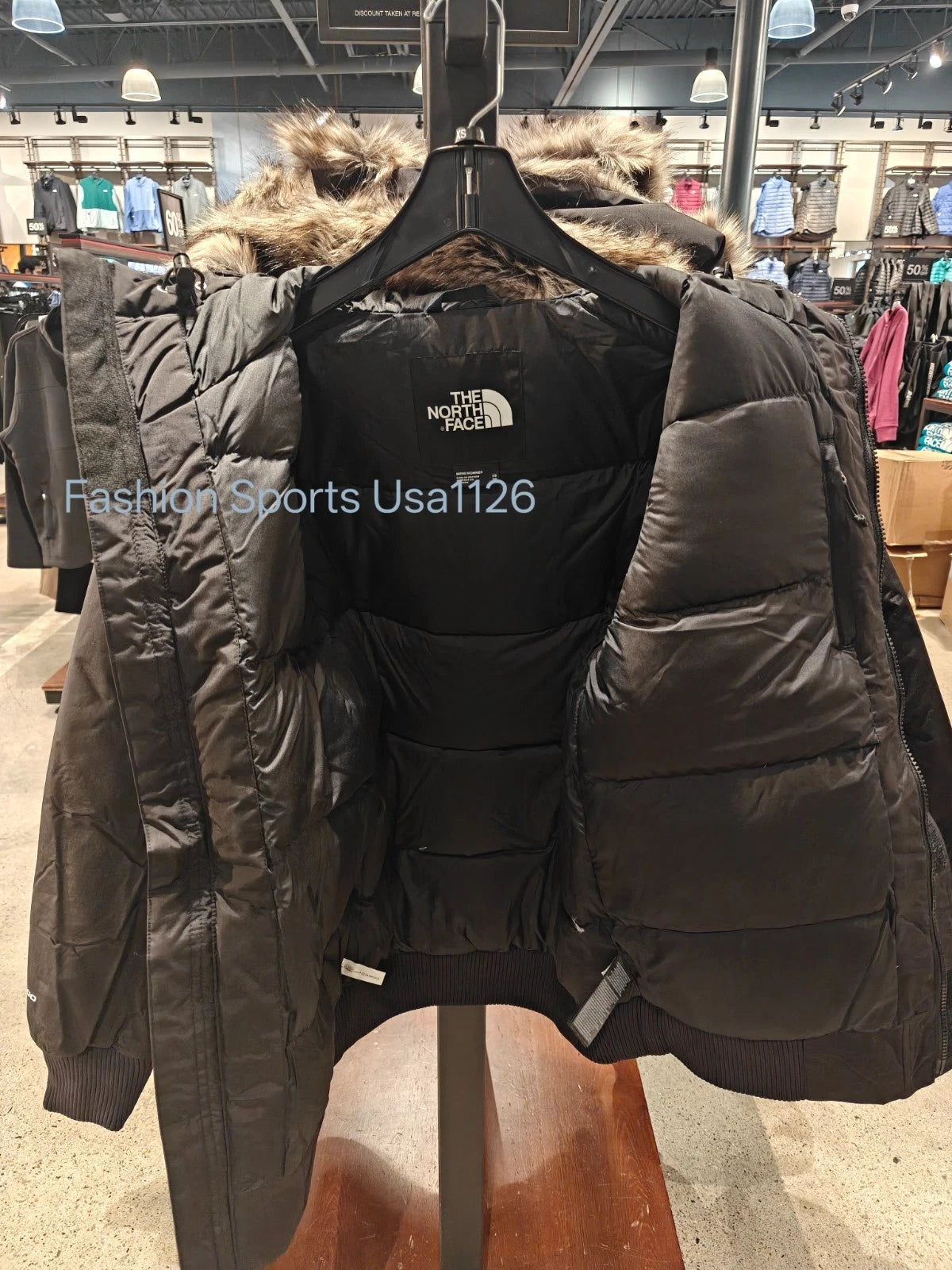 The North Face McMurdo Bomber Jacket Mens size TNF Black NF0A5GD9JK3 NEW $350