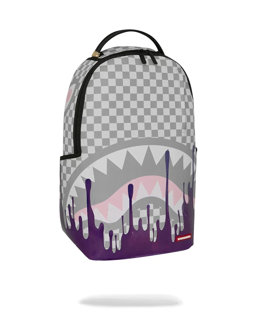 🔥🔥 Sprayground COSMIC CHAOS BackpackNew Black Purple Bookbag School Travel Bag