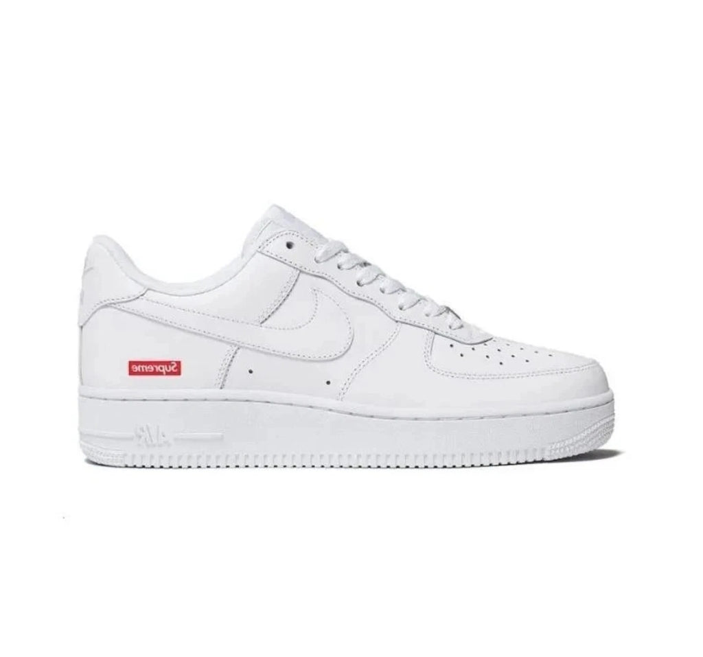 Nike Air Force 1 Low Supreme White Men's CU9225-100 New