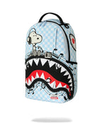 🔥🔥 Sprayground PEANUTS SNOOPY TUNED UP & TUNED OUT BACKPACKBlack Blue Bookbag