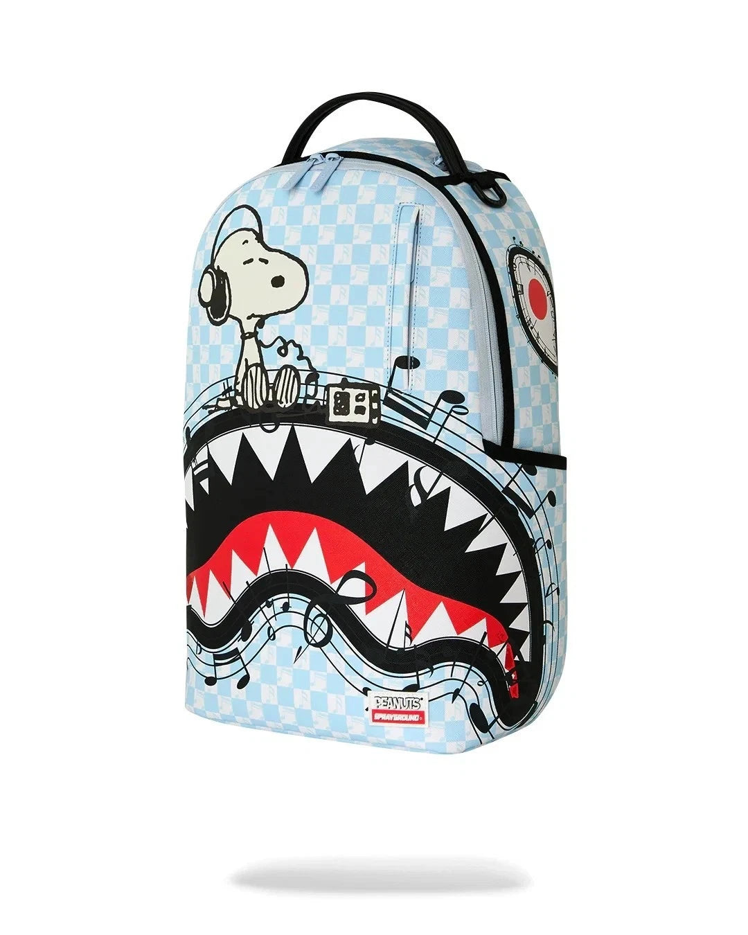 🔥🔥 Sprayground PEANUTS SNOOPY TUNED UP & TUNED OUT BACKPACKBlack Blue Bookbag