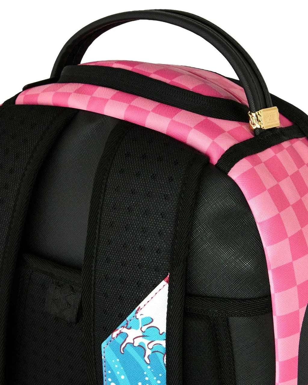 Sprayground Street Art Creative Backpack🔥New Black Bookbag Large School Bag