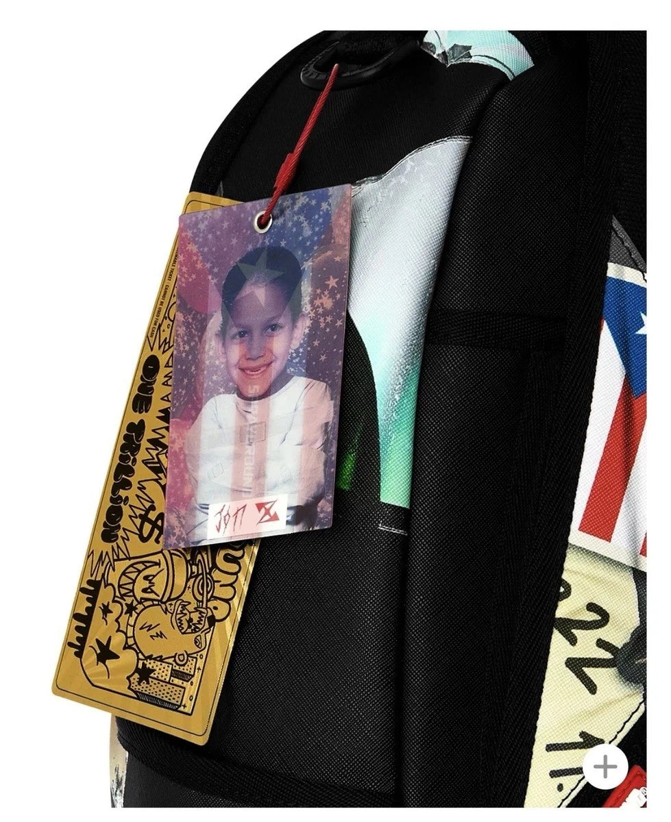 🔥🔥 SPRAYGROUND JON Z BURNED DISC BACKPACK new backpack