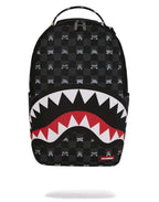 🔥 Sprayground Peeking Characters Backpack New Black Check Bookbag School Bag