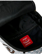 🔥🔥Sprayground Tear Away Checker DLXSV Backpack Black Bookbag Large School Bag