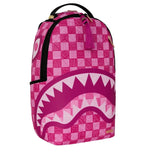 🔥🔥 Sprayground AI Pink Check Backpack New Black Bookbag Large School Bag