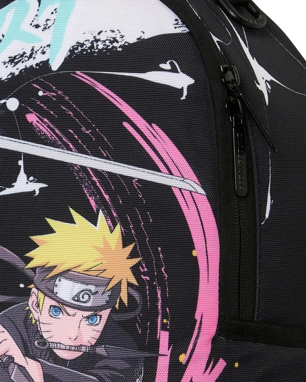 🔥🔥Sprayground Naruto BACK TO ATTACK BackpackNew Black Bookbag Large School Bag