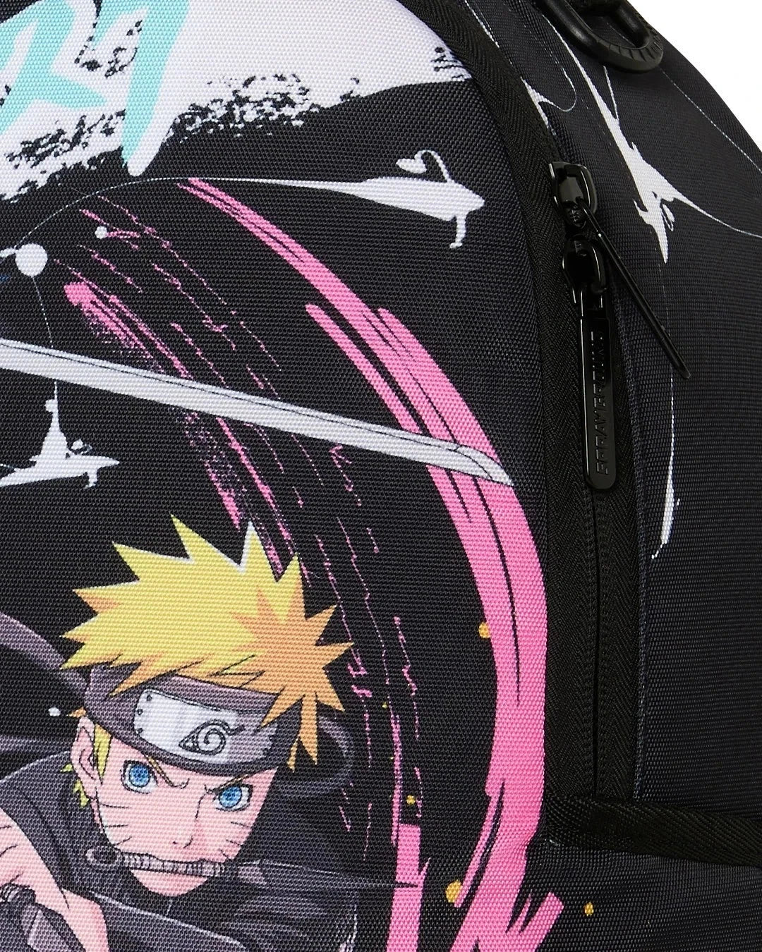 🔥🔥Sprayground Naruto BACK TO ATTACK BackpackNew Black Bookbag Large School Bag