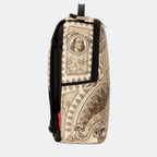 🔥🔥 Sprayground THAT OLD MONEY Backpack New Black Large Bookbag