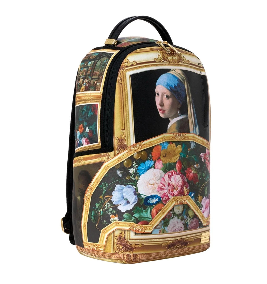 🔥🔥Sprayground bag MAURITSHUIS MUSEUM THE COLLECTION COLLAB BACKPACK 💥💥