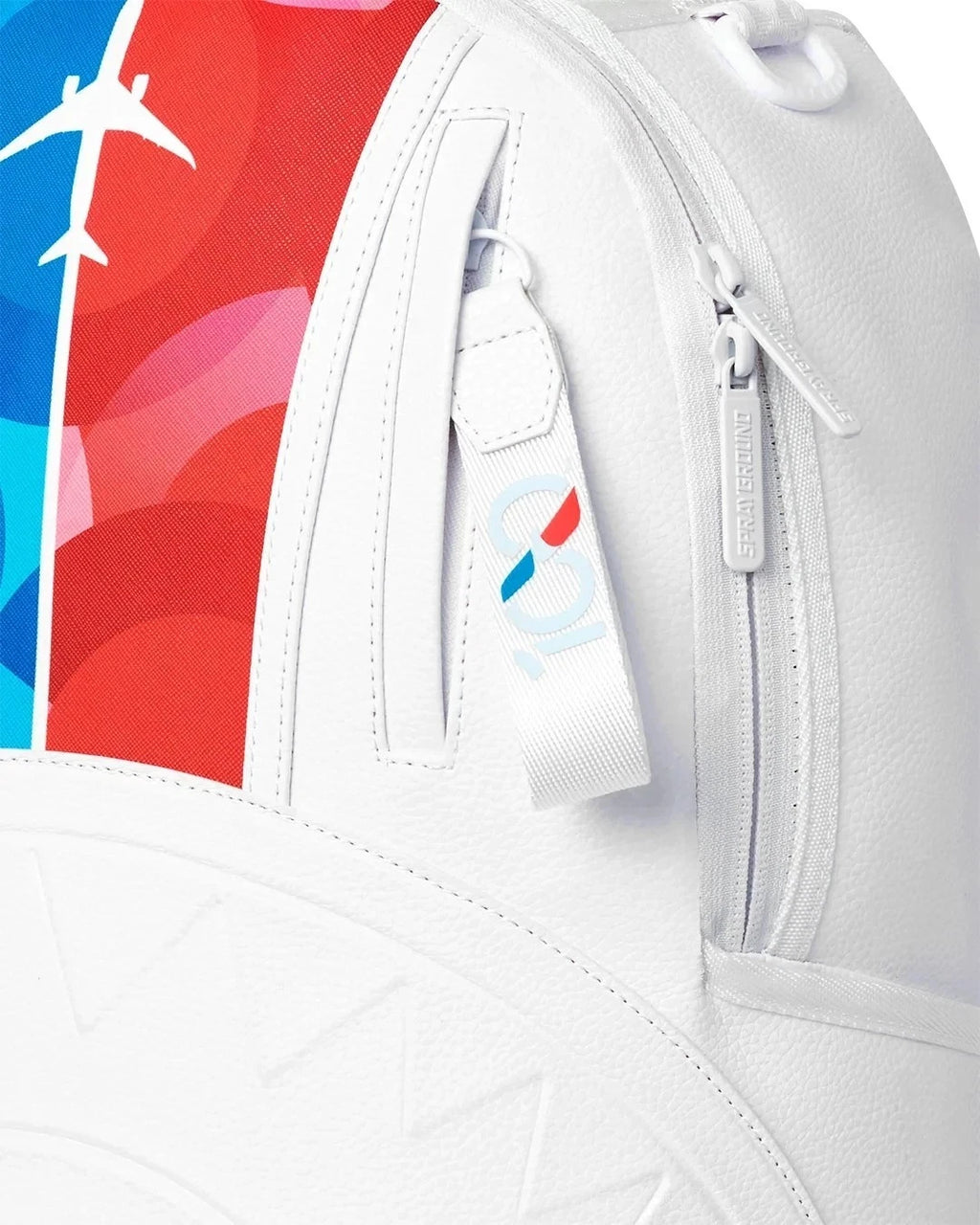 🔥🔥 Sprayground American MAXIMUM ALTITUD Backpack New White Bookbag