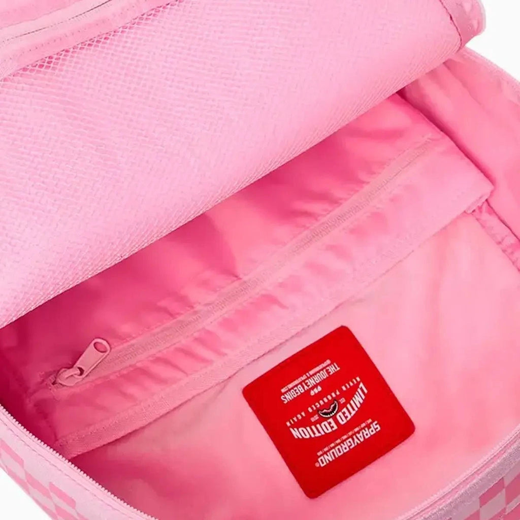 🔥Sprayground SUGAR DRIP CANDY BITE Backpack New Pink Bookbag School Travel Bag