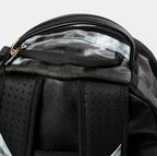 🔥Sprayground Daydream Smoke Check Backpack New Black Bookbag Large School Bag