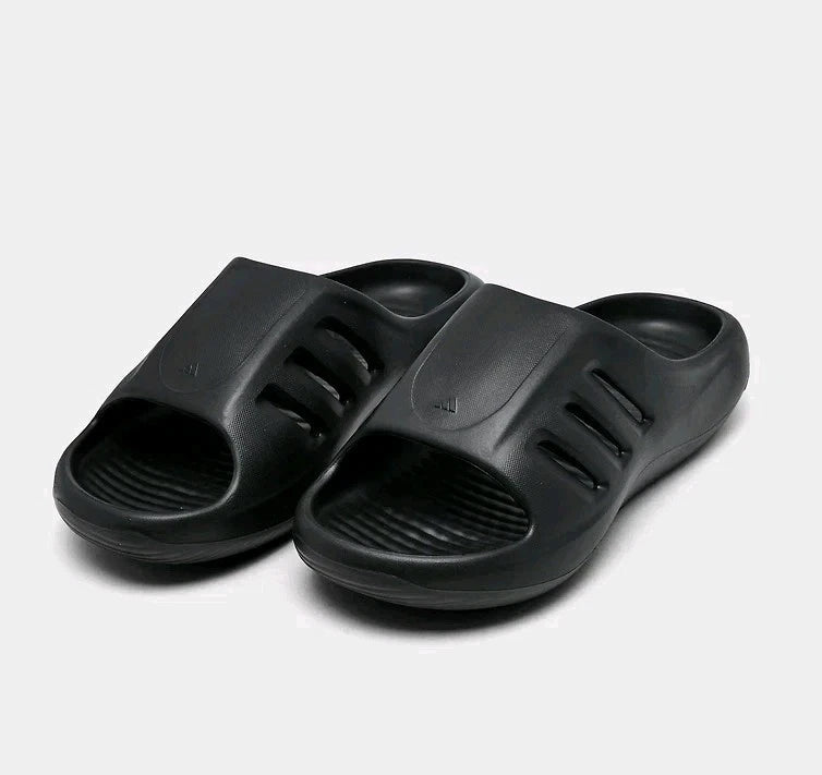 🔥🔥adidas AdiFom IIInfinity Slide Triple Black Men Unisex Slip On Sandal JI0397