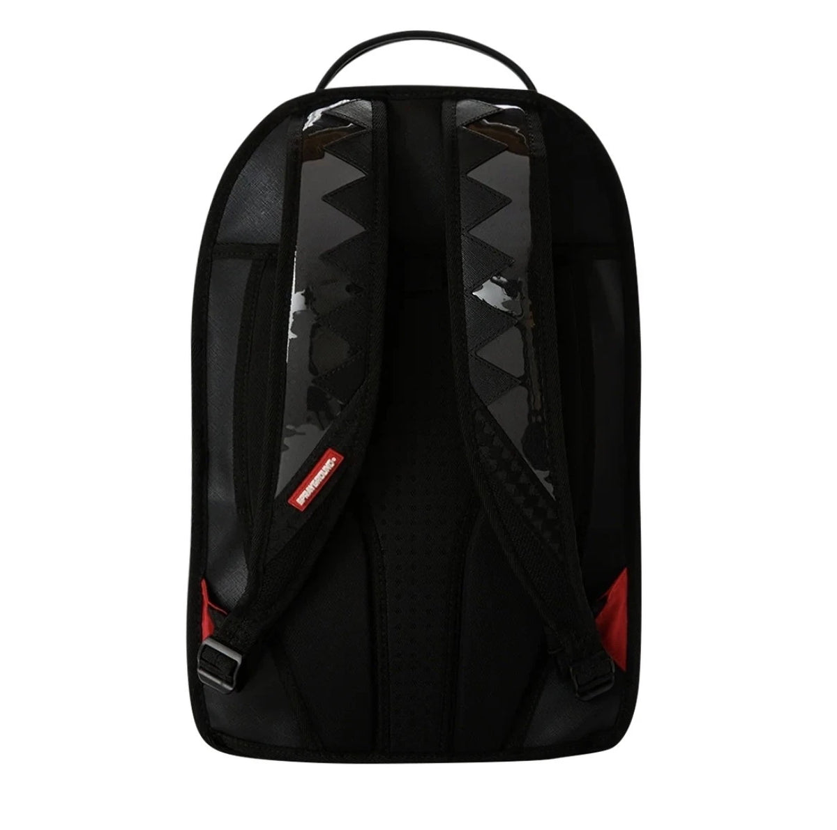 🔥🔥 Sprayground SHARK CENTRAL - CLEAR BACKPACK New Black Bookbag LargeSchool