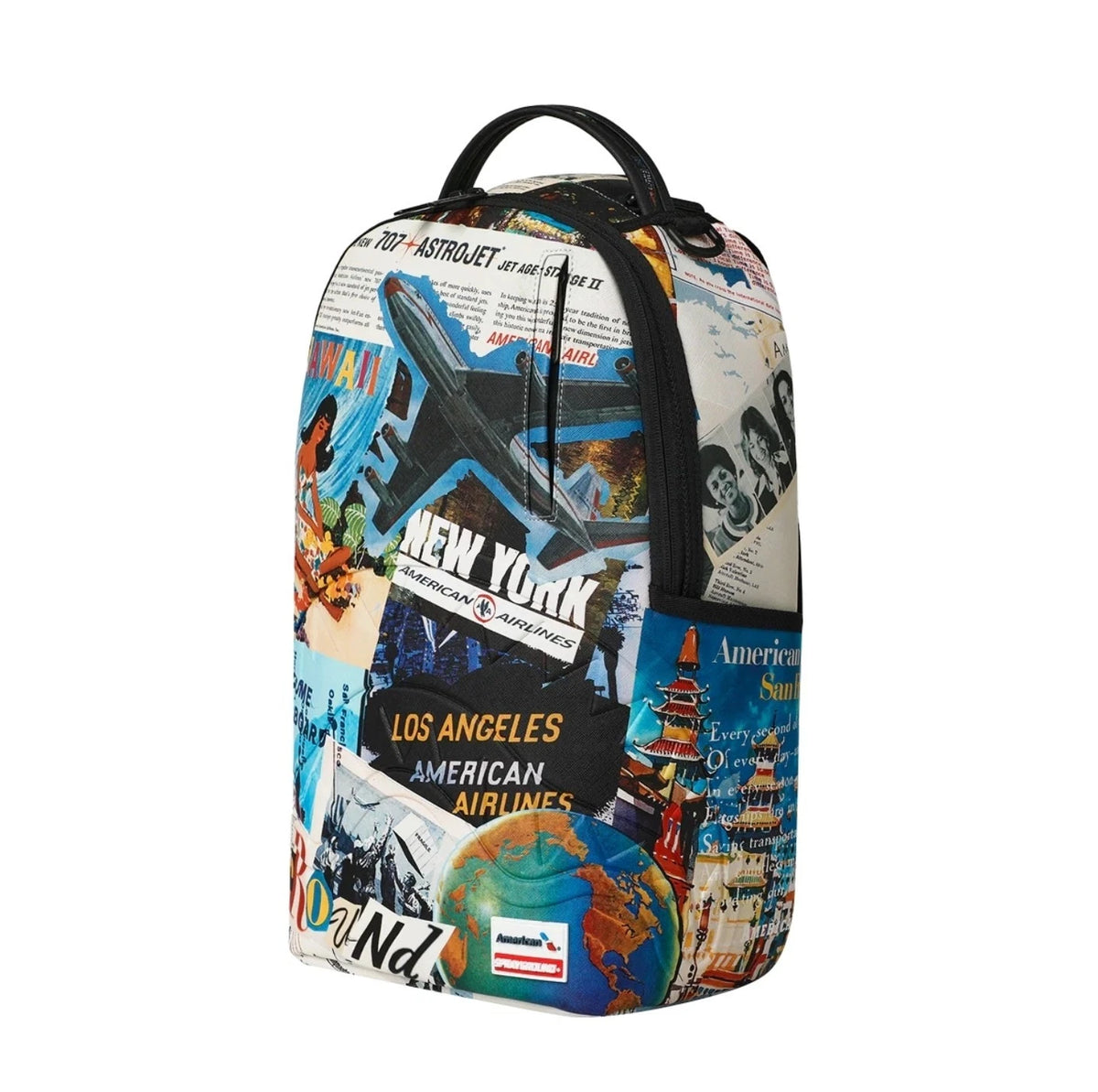🔥🔥 Sprayground Backpack AMERICAN AIRLINES 100 YRS - WELCOME ABOARD BACKPACK