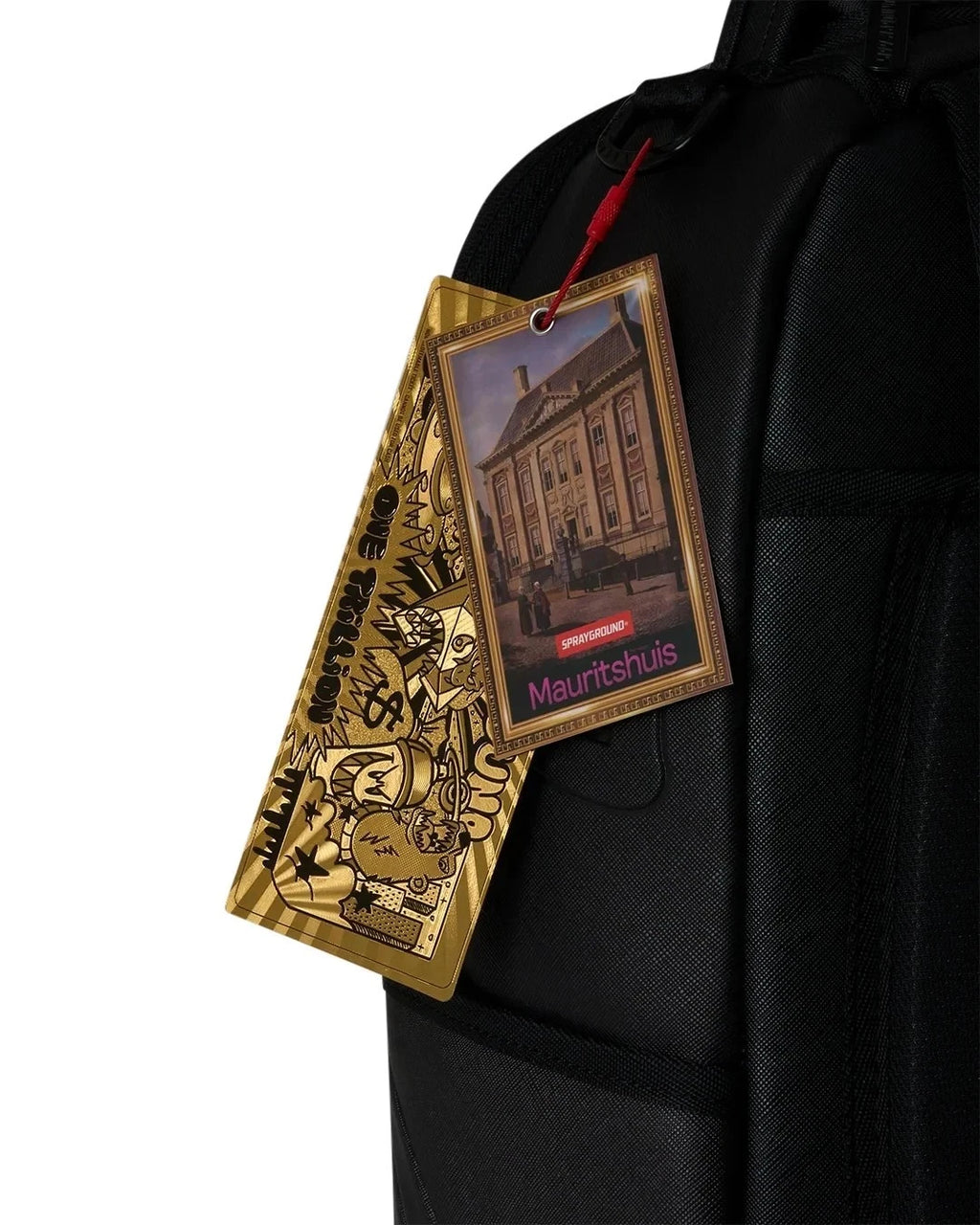 🔥🔥MAURITSHUIS MUSEUM SHARK PALETTE GIRL WITH A PEARL EARRING COLLAB BACKPACK