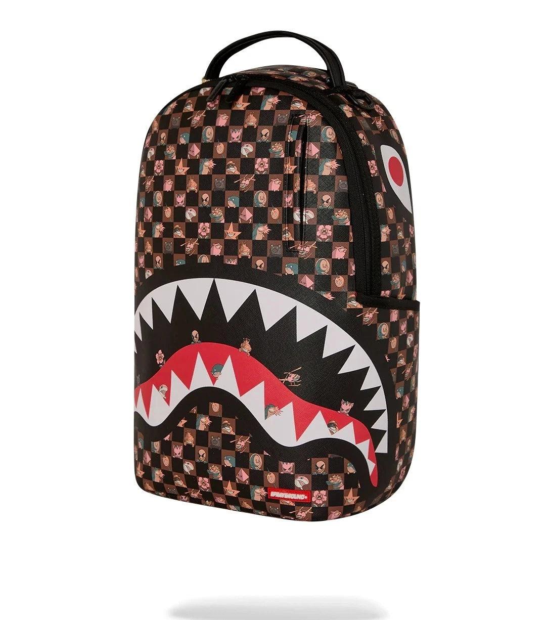 Sprayground King Characters Remix Backpack🔥New Check Bookbag Large School Bag