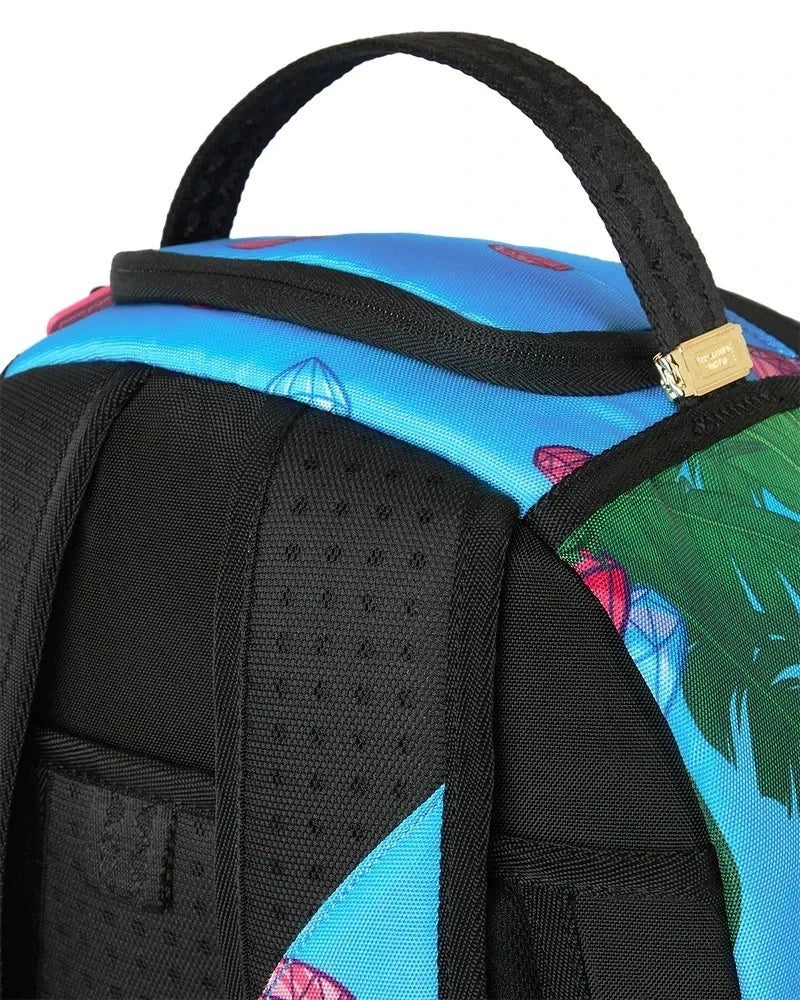 🔥🔥Sprayground x Pink Panther Giant Diamond Backpack New Bookbag School Bag 💥