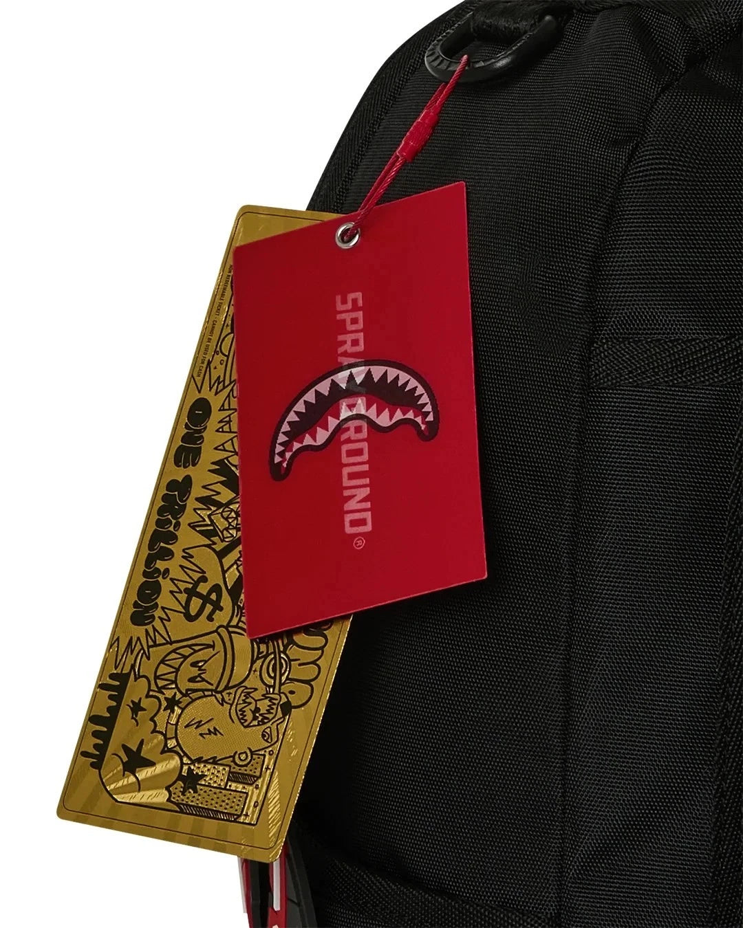 Sprayground DYNAMIC AERO Wings Backpack🔥New Black Bookbag Kids School Bag