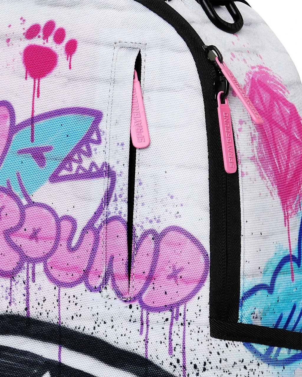 🔥🔥Sprayground Pink Panther HEIST MURAL Backpack Bookbag Large School Bag