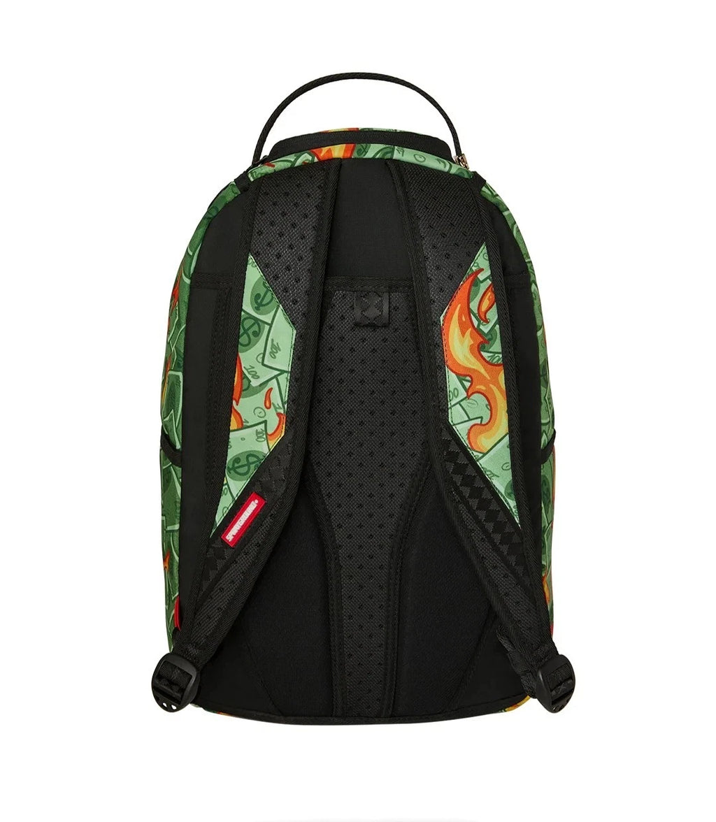 SPRAYGROUND - DIABLO DINERO BEAR IN BUSHES BACKPACK - B8786