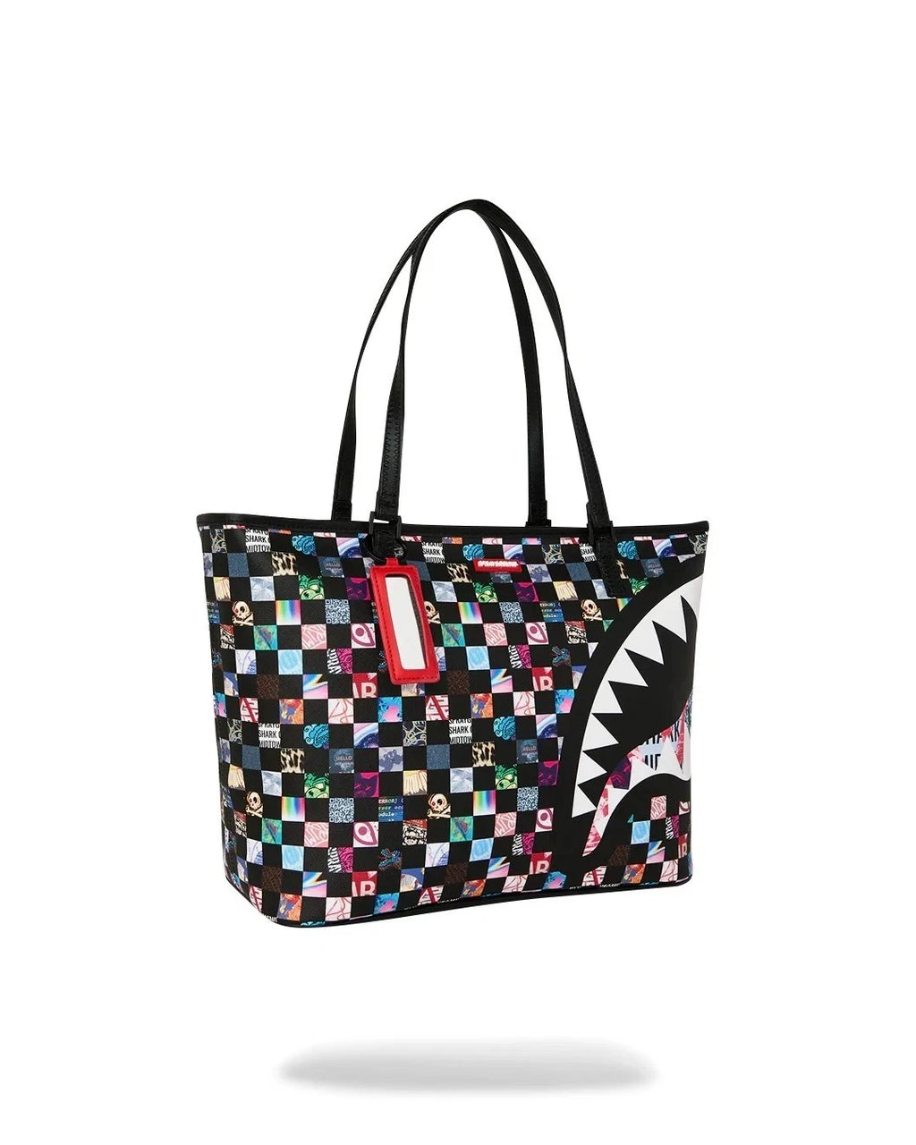 Sprayground SHARKVERSE UNIVERSE Tote🔥New Black Travel Large Shoulder Bag