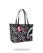 Sprayground SHARKVERSE UNIVERSE Tote🔥New Black Travel Large Shoulder Bag