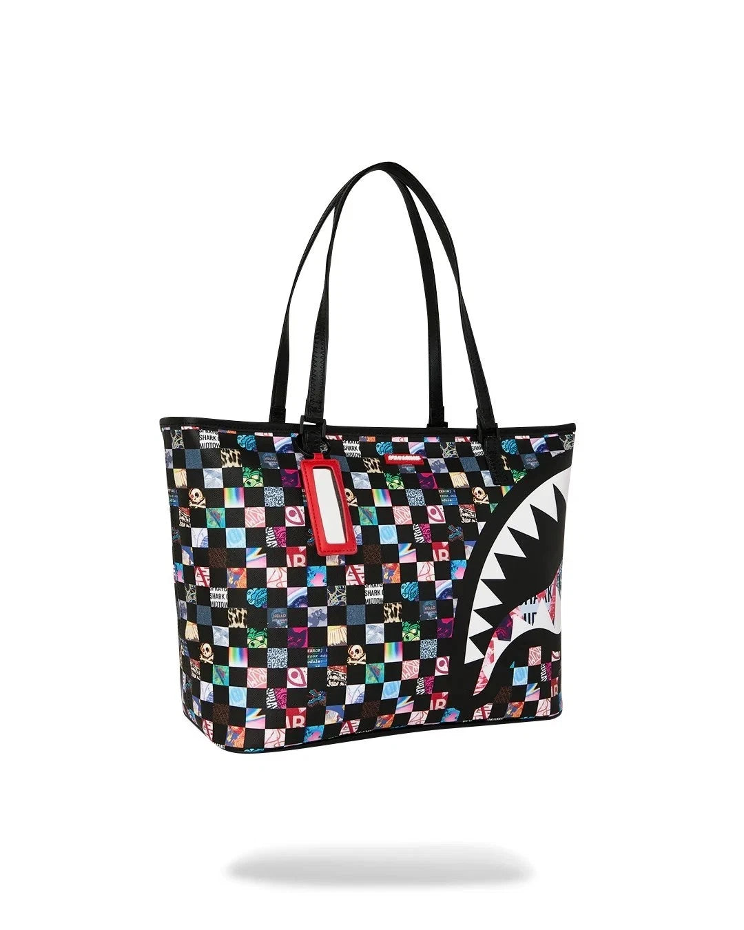 Sprayground SHARKVERSE UNIVERSE Tote🔥New Black Travel Large Shoulder Bag