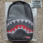 🔥🔥 Sprayground Central Wave Backpack New Black Bookbag Large School Bag