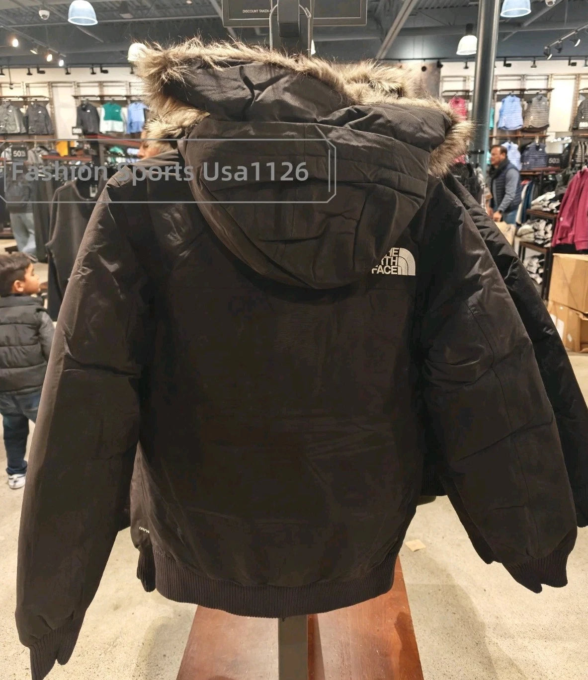 The North Face McMurdo Bomber Jacket Mens size TNF Black NF0A5GD9JK3 NEW $350