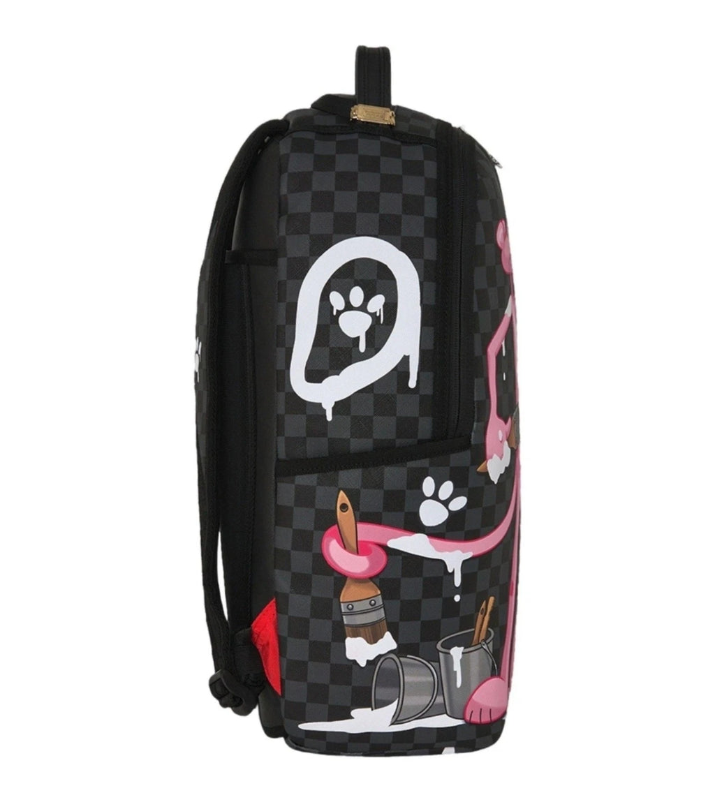 🔥🔥 Sprayground Pink Panther Painting Backpack 💥💥💥