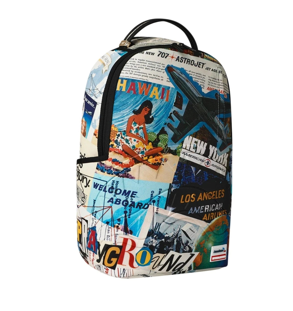 🔥🔥 Sprayground Backpack AMERICAN AIRLINES 100 YRS - WELCOME ABOARD BACKPACK