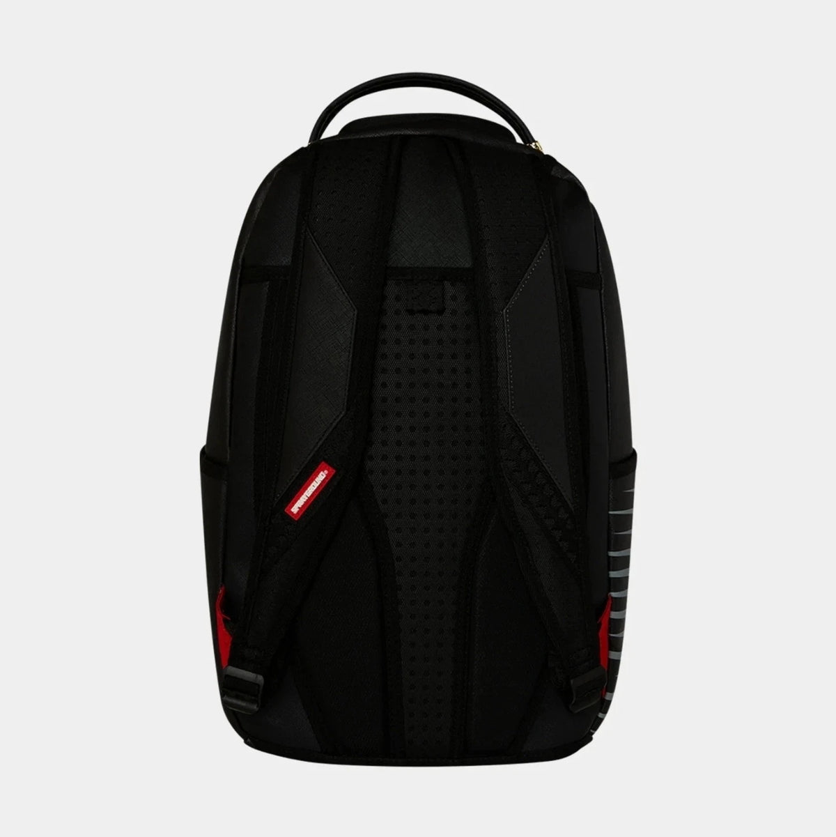 🔥🔥 Sprayground Central Wave Backpack New Black Bookbag Large School Bag