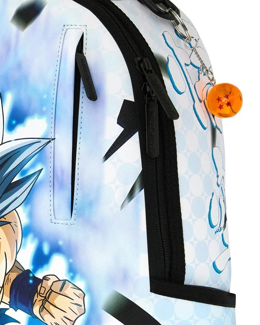 🔥🔥 Sprayground DBZ Ultra Instinct Goku Check Backpack Bookbag School Bag