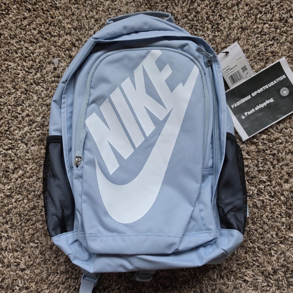 🔥🔥Nike Backpack Hayward 2.0 Futura Blue School Gym Travel Bag BA5217 440 25L