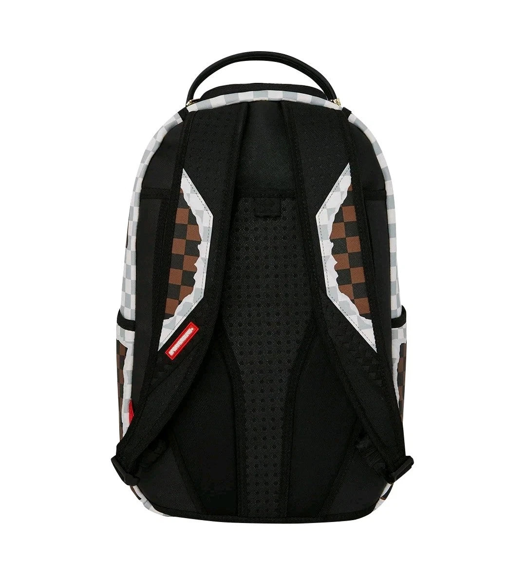 🔥🔥Sprayground Tear Away Checker DLXSV Backpack Black Bookbag Large School Bag